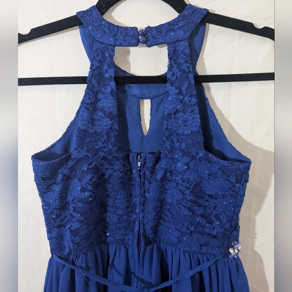 Speechless Girls Royal Blue Cocktail Party Dress, Size 12 - Picture 8 of 14